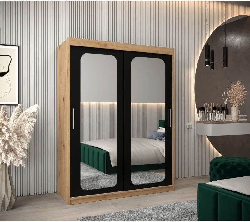 Posuvná skříň se zrcadlem Promo T3 150