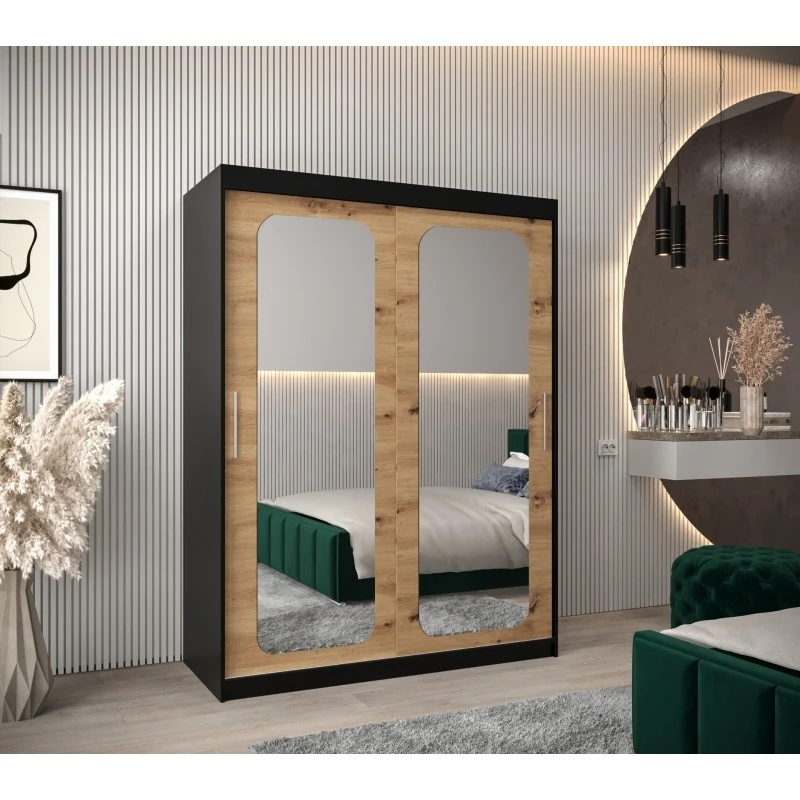 Posuvná skříň se zrcadlem Promo T3 150