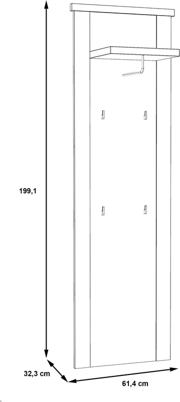 Panel ubraniowy Duro
