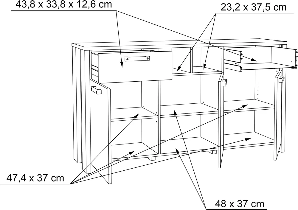 Komoda Clif