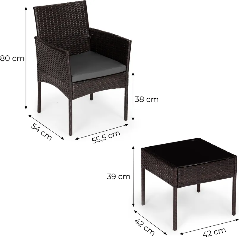 Zestaw mebli ogrodowych Multigarden