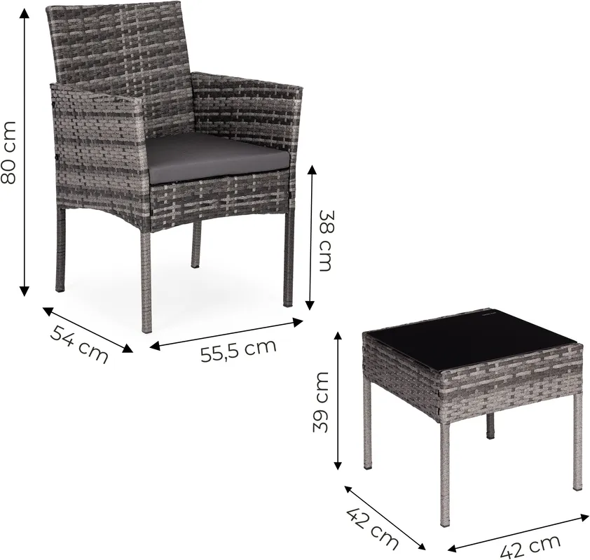 Zestaw mebli ogrodowych Multigarden