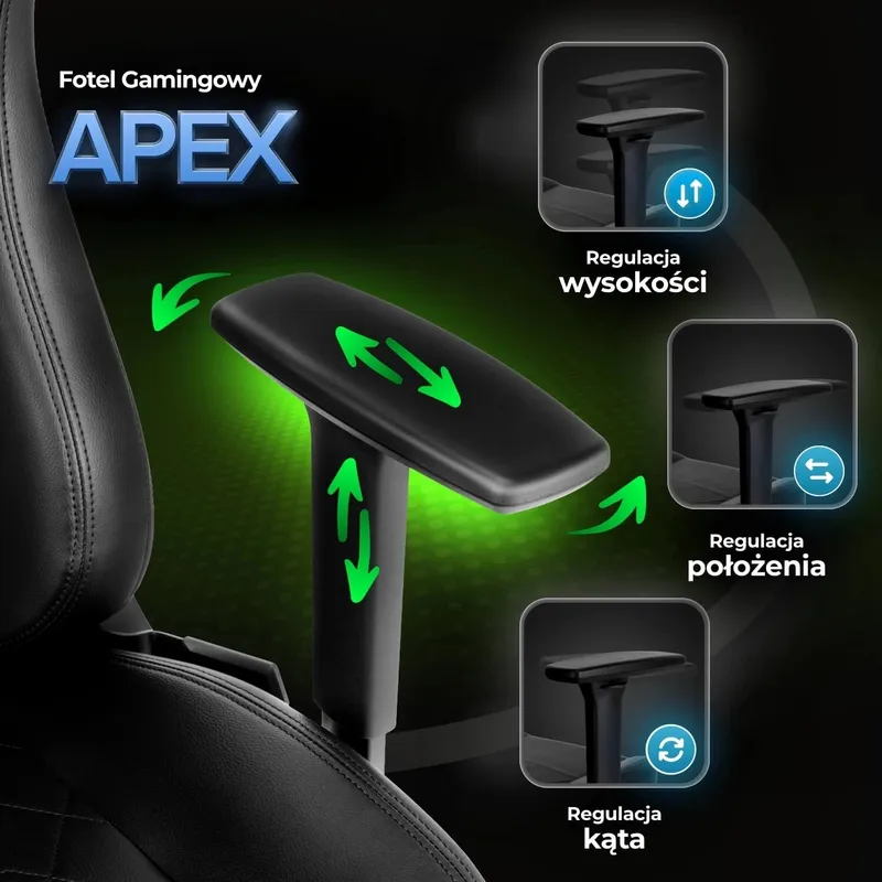Otočné křeslo Apex