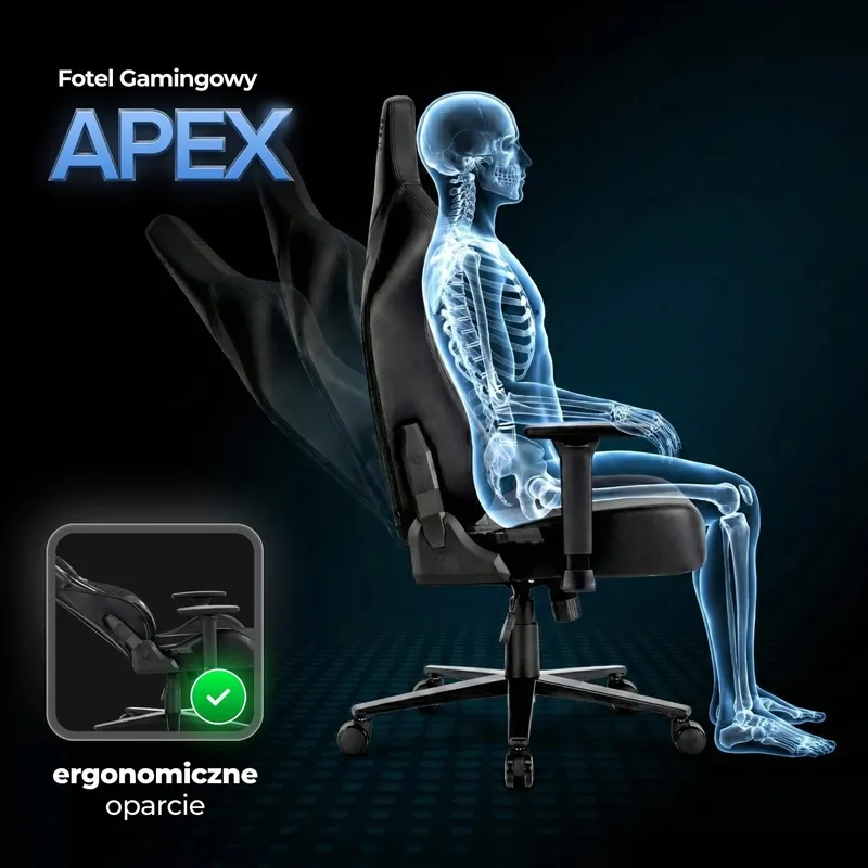 Otočné křeslo Apex