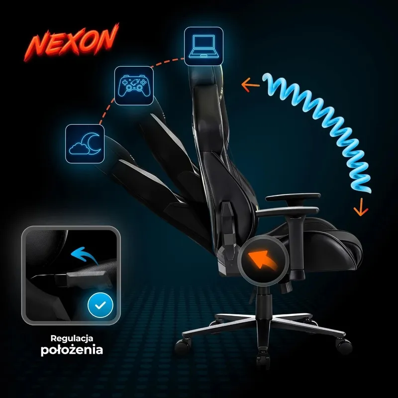 Otočné křeslo Nexon