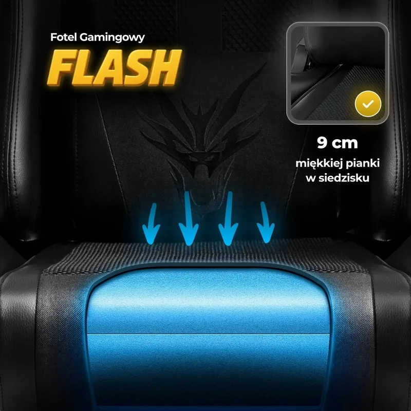 Otočné křeslo Flash
