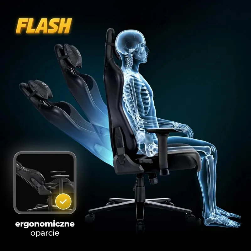 Otočné křeslo Flash