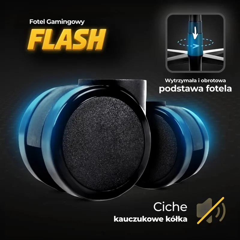 Otočné křeslo Flash
