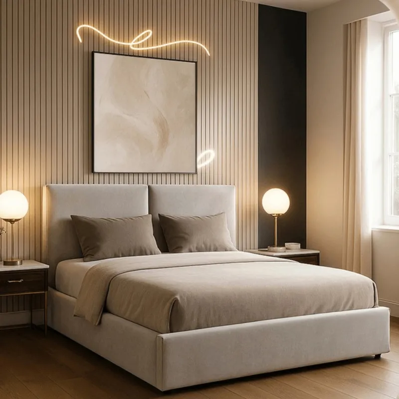 Postel Marsylia s úložným prostorem 160 cm