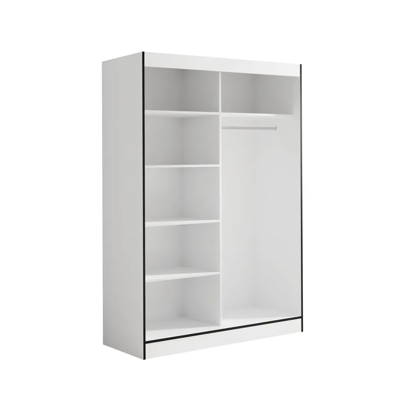 Skriňa s posuvnými dverami so zrkadlom Osgar 150 cm