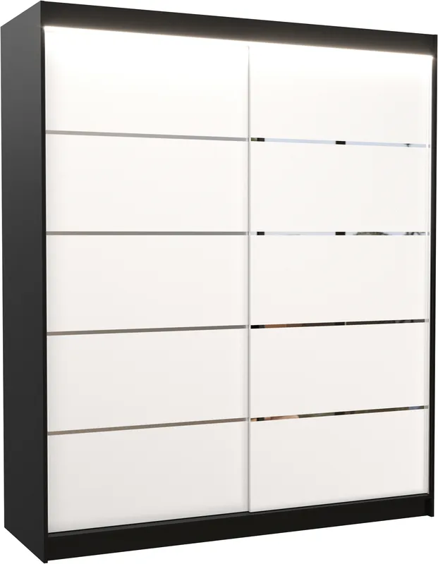 Šatní skříň Spectra 180 s osvětlením