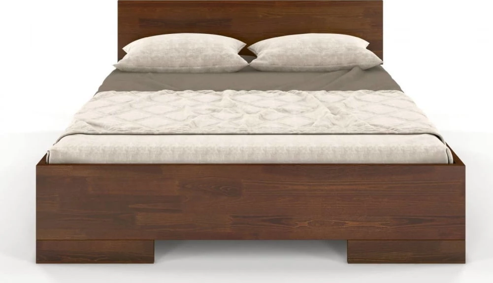 Dřevěná postel borovicová 120 s úložným prostorem do ložnice Spectrum maxi
