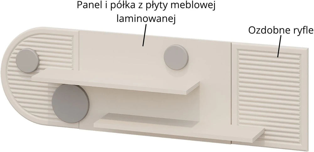 Półka wisząca Ping