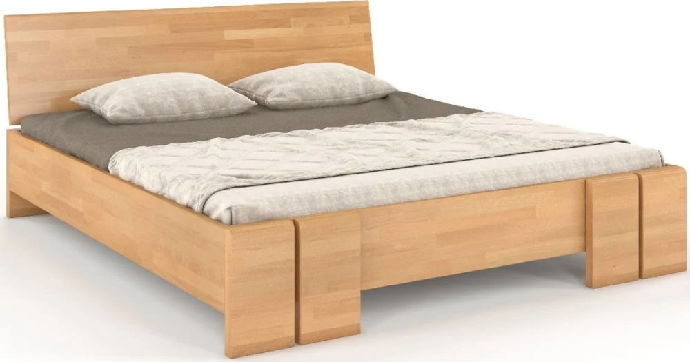 Dřevěná postel buková 120 s úložným prostorem do ložnice Vestre maxi & st