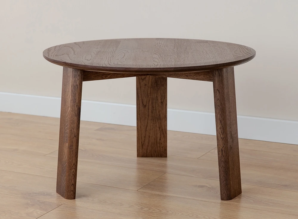 Stolik okrągły dębowy 61 cm Monti