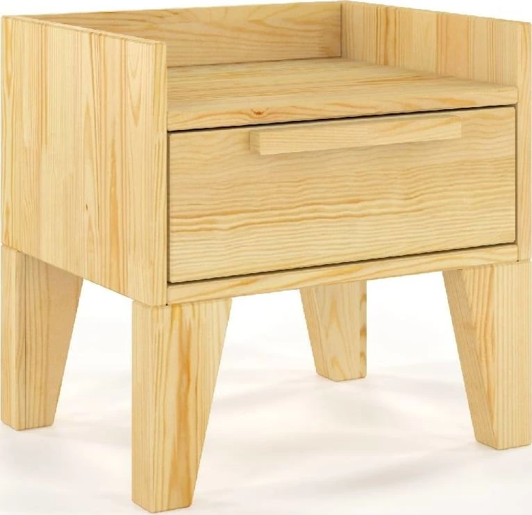 Dřevěný noční stolek borovicový do ložnice Agava