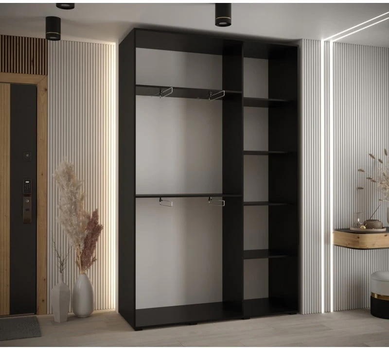 Šatní skříň s posuvnými dveřmi Davos 1 150, hloubka 45 cm