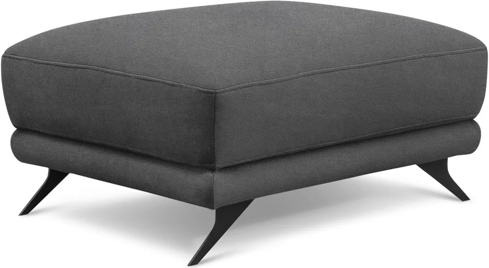 Elegantní čalouněná podnožka do obývacího pokoje Megis
