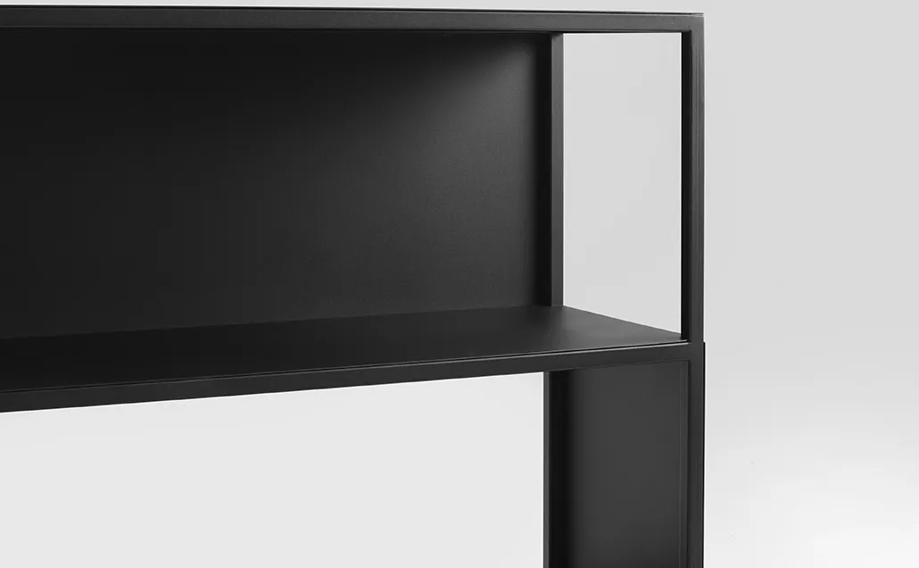 Regál Hyller Side Metal 150x75 cm — 3