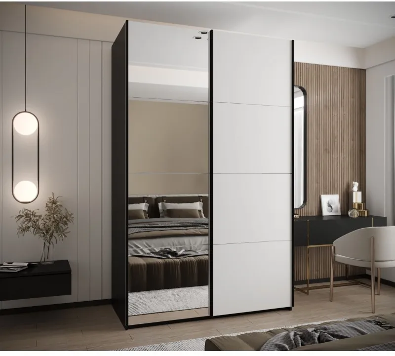 Skriňa s posuvnými dverami so zrkadlom Lux 3 160 — 2
