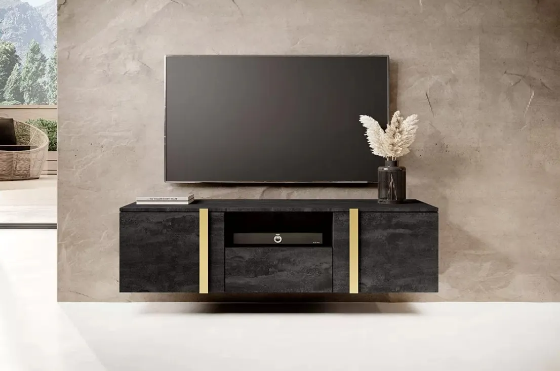 TV stolík závesný Verica 150 cm — 2