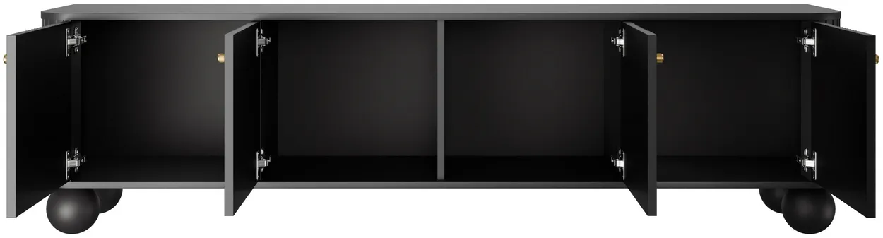 TV stolík Vesper 187 4D s guľovitými nožičkami — 5