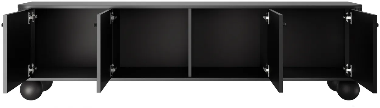 TV stolík Vesper 187 4D s guľovitými nožičkami — 5