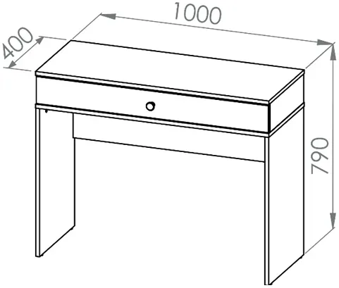 Toaletný stolík Marine — 10