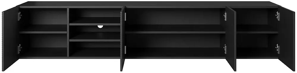 TV stolík závesný s výklenkom Asha 200 cm — 6
