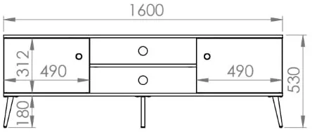 TV stolík Forest — 11