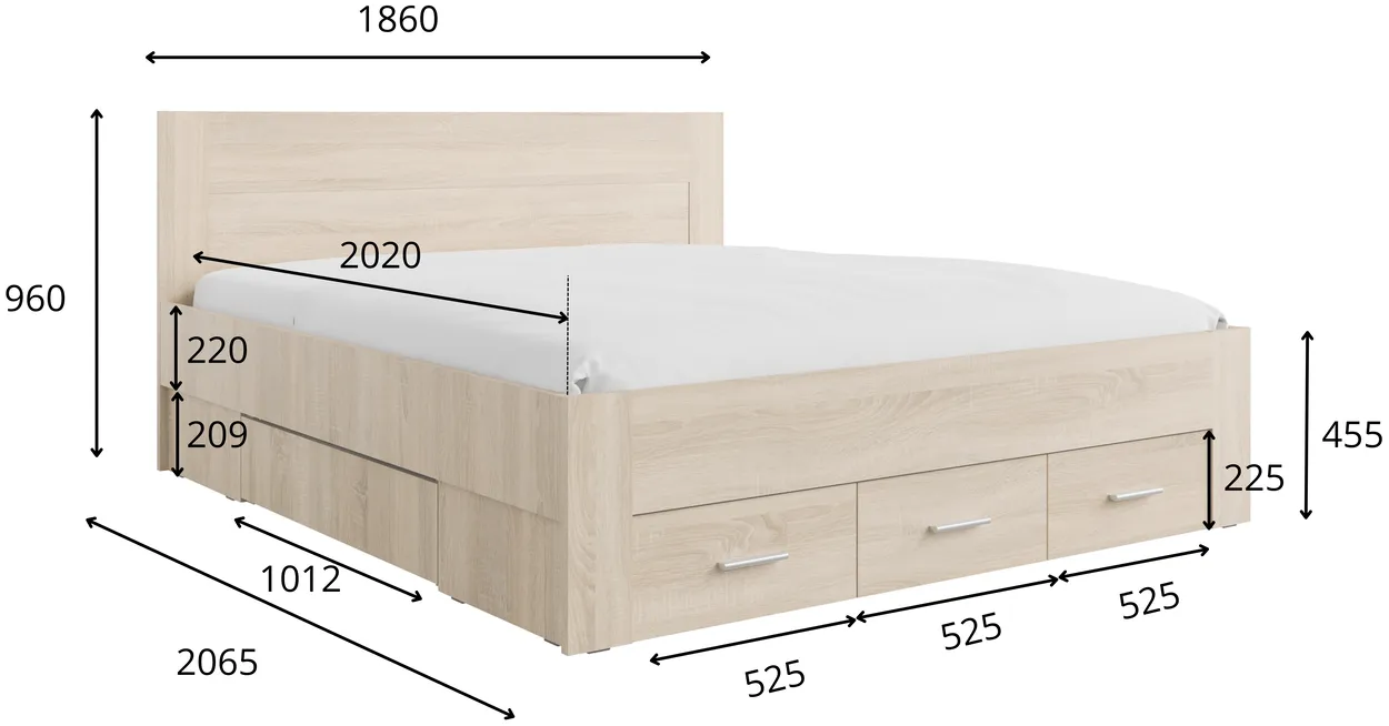 Posteľ Mons 180 — 4