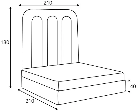 Posteľ Bisquit 200 — 4