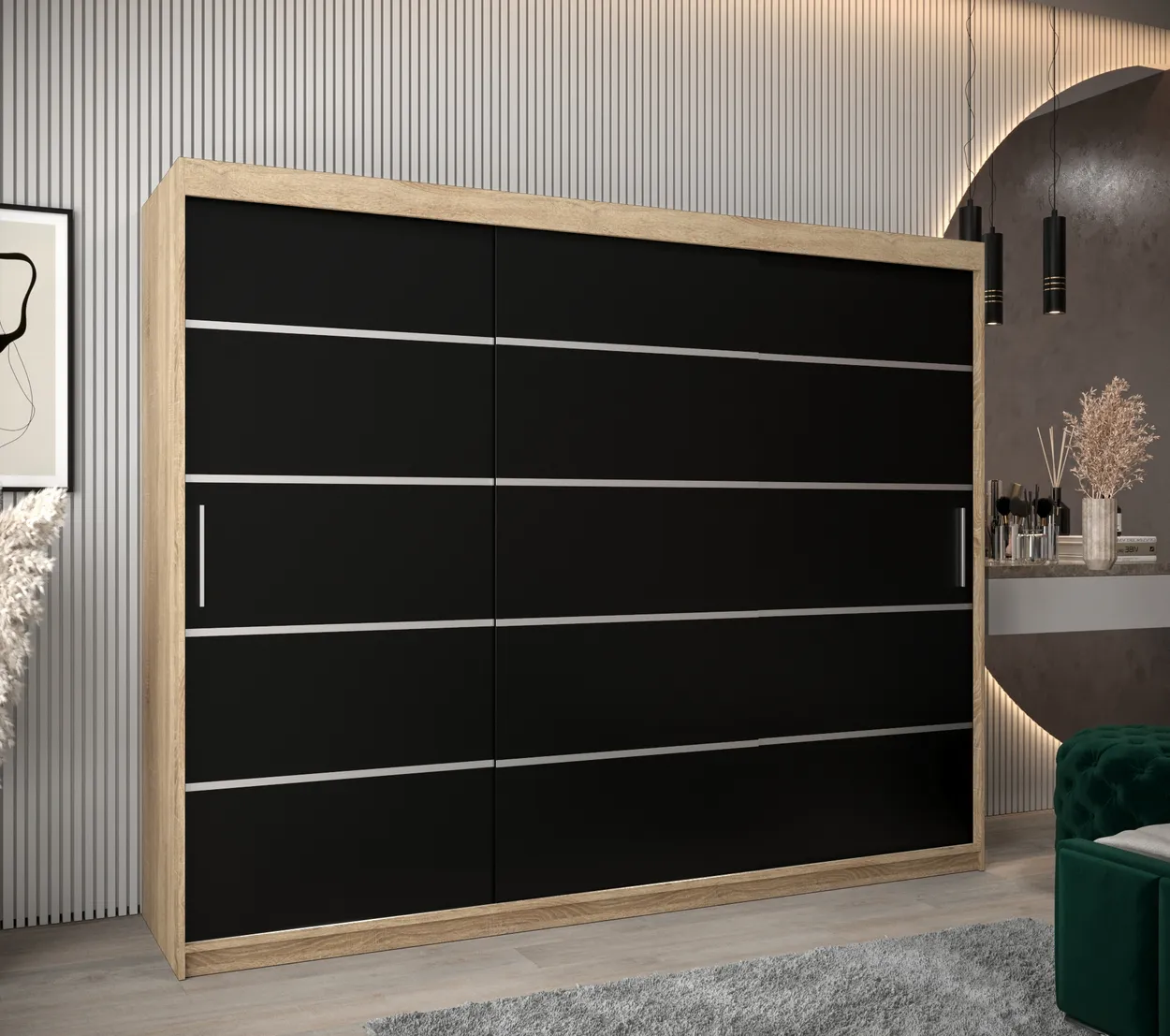Posuvná skriňa Verona 1 250 cm — 2