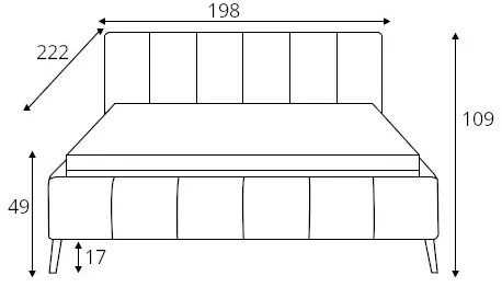 Posteľ 180 Riva — 3