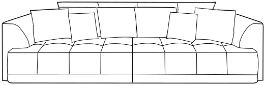 Pohovka Tiga Bigsofa — 4