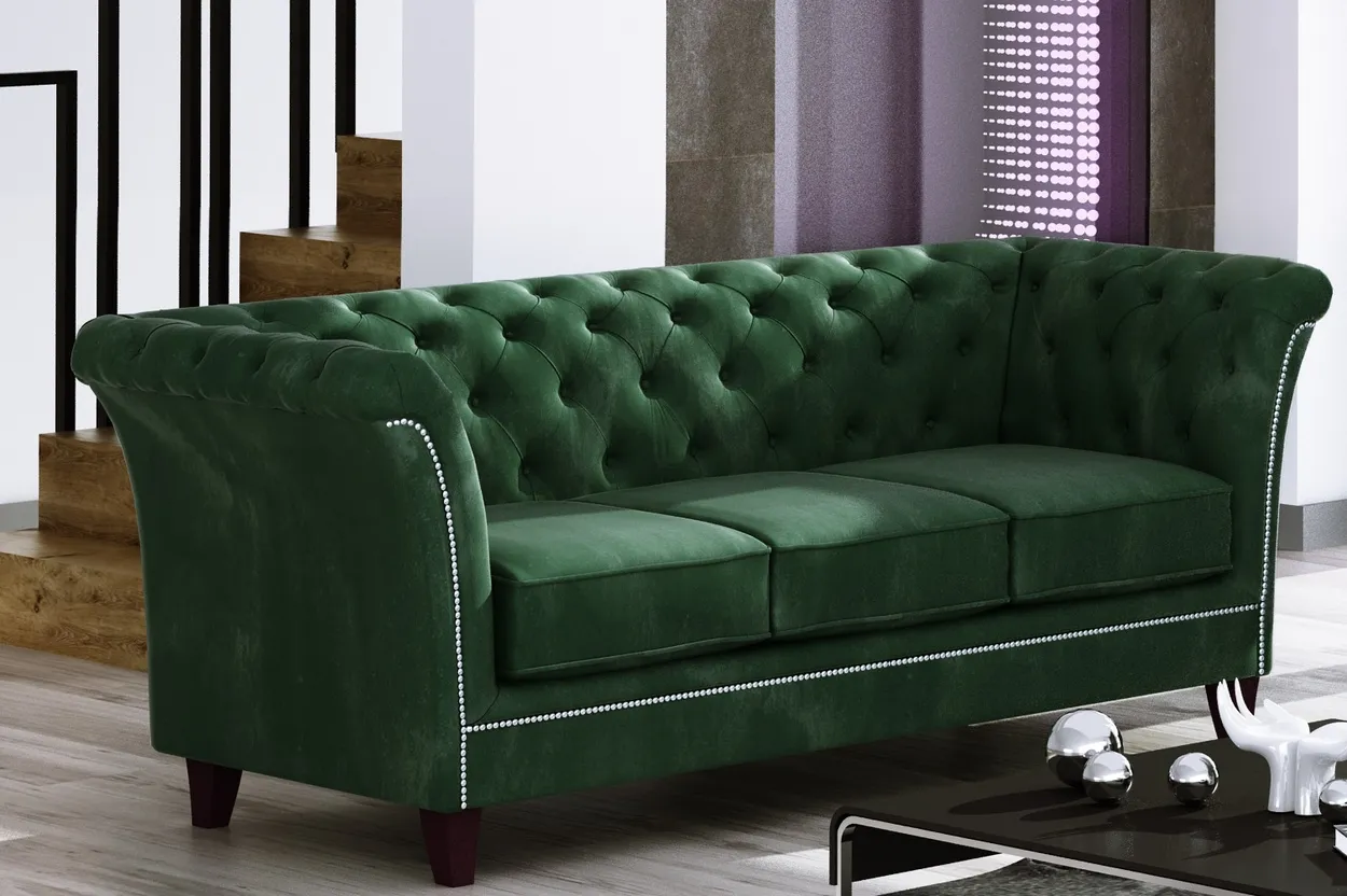 Trojmiestna pohovka Chesterfield Derby — 2