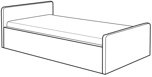 Posteľ 81210 (90x200 cm) — 5