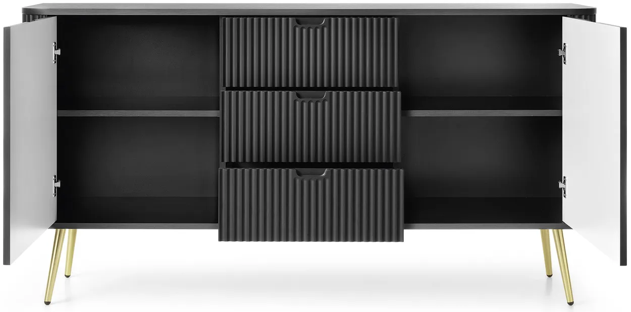 Komoda Zova zlatý rám — 3