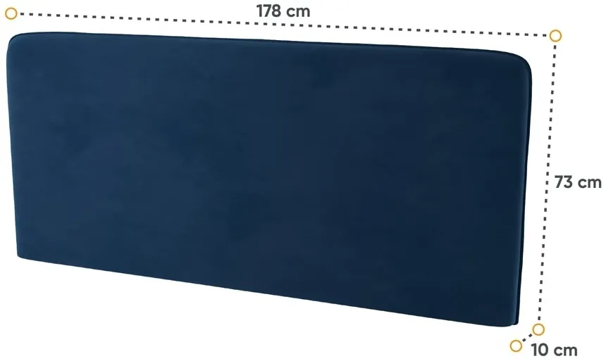 Čalúnené čelo k sklápacej posteli BC-13 — 2