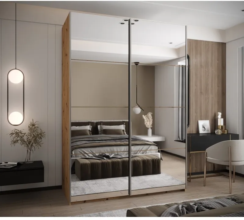 Skriňa s posuvnými dverami Lux 2 170 — 2