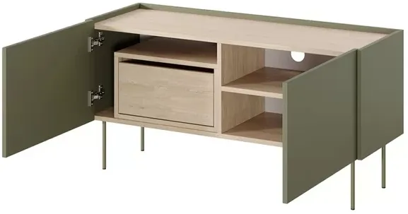 TV stolík Desin 120 cm so zásuvkou — 3