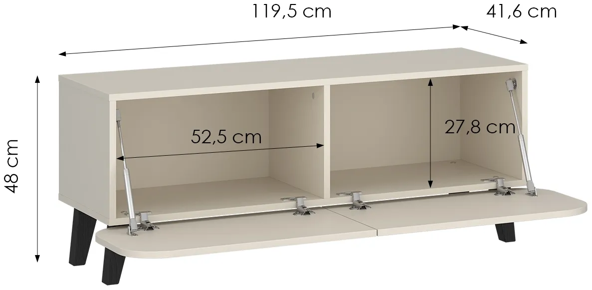 TV stolík Smooth Edge — 4