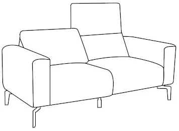 Pohovka 2,5-miestna Cosy — 7