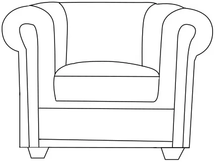 Kreslo Chesterfield York Blink — 5