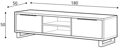 TV stolík Halle — 2