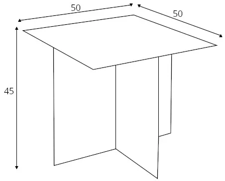 Odkladací stolík 50 Oli Metal — 5