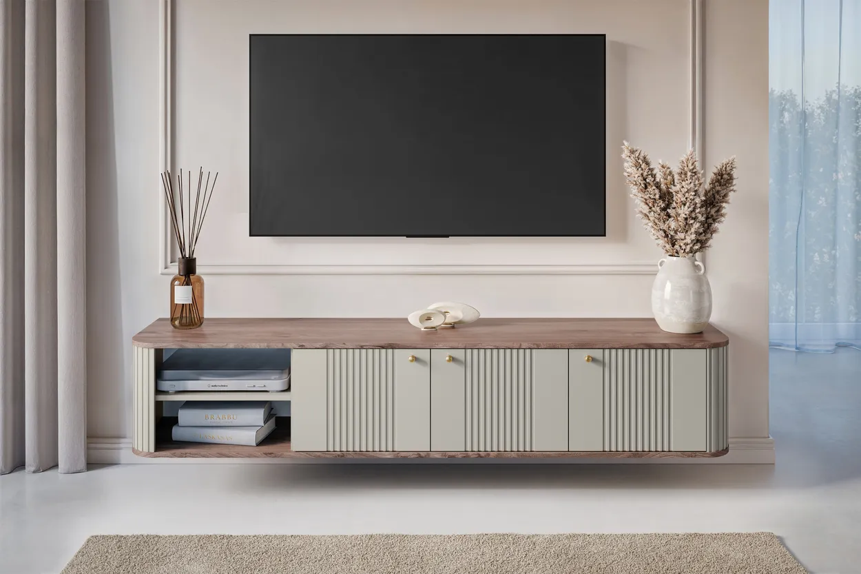 TV stolík Vesper 187 závesný — 2