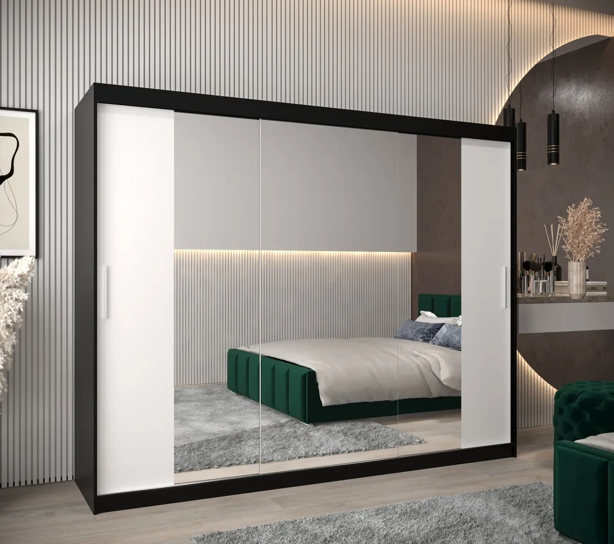 Posuvná skriňa Tokyo 2 250 cm — 2