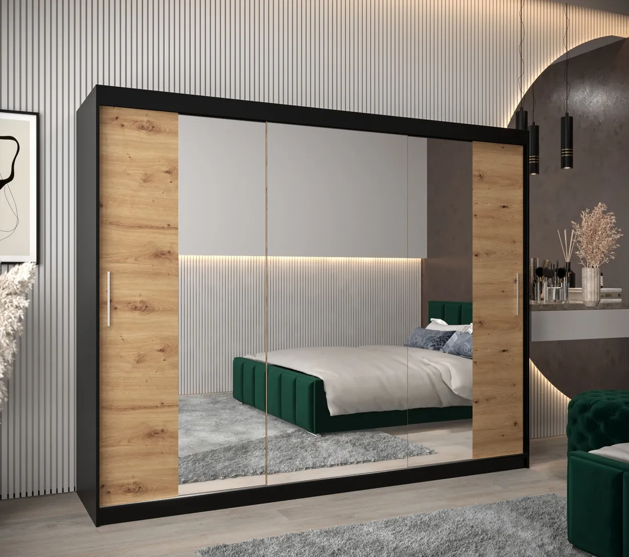 Posuvná skriňa Tokyo 2 250 cm — 2