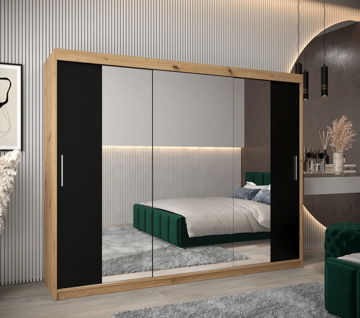Posuvná skriňa Tokyo 2 250 cm — 2
